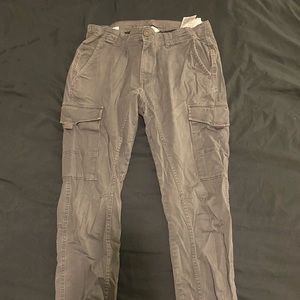 Jack & Jones Tapered Cargo Grey Pant